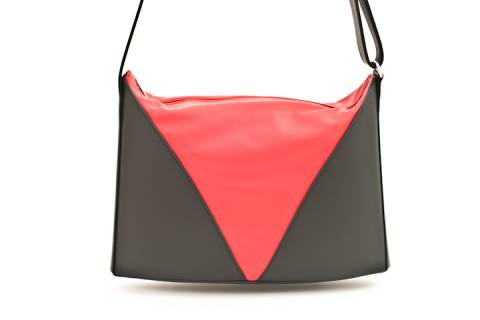 Olbrish b Lederhandtaschen Akkordeon 15704 - Bild: a10-schwarz-rot