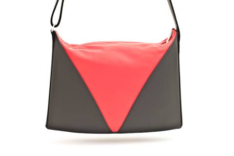 Olbrish b Lederhandtaschen Akkordeon 15704 - Bild: a8-schwarz-rot