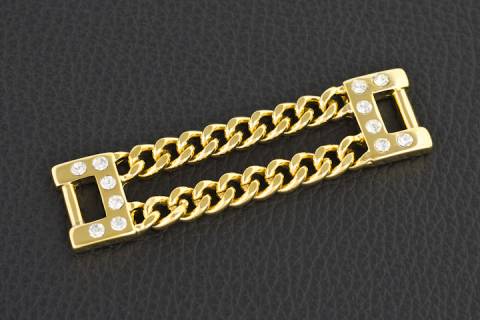 Strassgürtelset Gold 023-N3 - Bild: a2