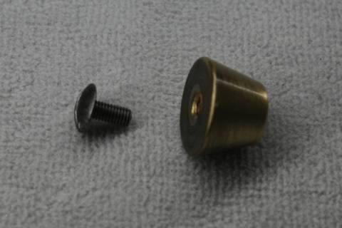 Taschenfuss - Kofferfuss Altmessing 070 - Bild: a1