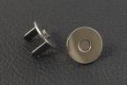 10 Magnetverschluss-Oberteile 18 mm Nickel 176