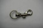Karabinerhaken 18 mm Vernickelt