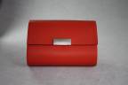 Leder - Organizer - Orange - Schwarz