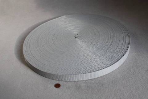 10 Meter Gurtbänder 25 mm Hellgrau - Picture: A1