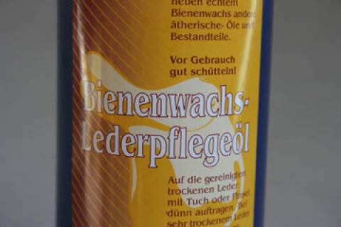 Bienenwachs-Leder-Pflegeöl 500 ml