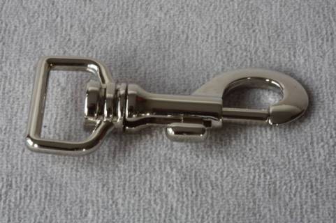 Karabinerhaken - Bolzenkarabiner 25 mm Nickel 012 - Picture: A1