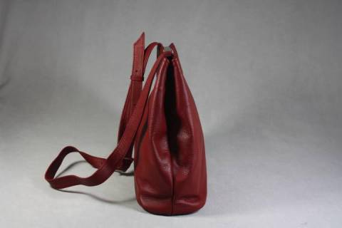 Olbrish b - Minishopper - Ledershopper Mona - Rot - Picture: A3