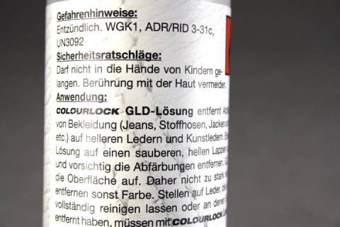 GLD Lösung zur Beseitigung von Abfärbungen - Bild: A1