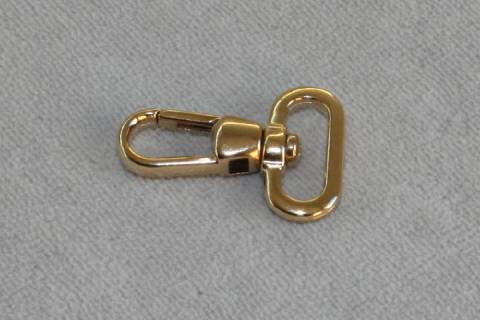Karabinerhaken 20 mm Vergoldet 057 - Picture: a22
