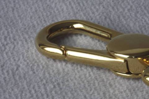 Karabinerhaken 15 mm Gold Glänzend 363 - Picture: A2