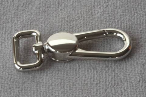 Karabinerhaken 15 mm Nickel Glänzend 363 - Picture: A3
