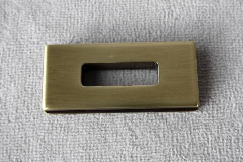 Drehverschluss Taschenverschluss Altmessing 309 - Picture: A1