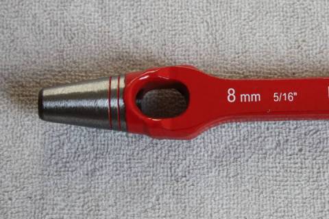 Henkellocheisen Rund 8 mm - Picture: A2