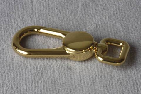 Karabinerhaken 10 mm Gold Glänzend 036 - Picture: A2