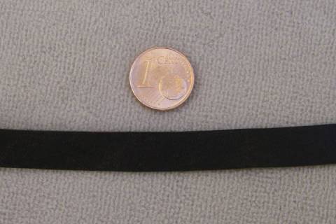 Flechtriemen - Flachbänder - Känguruleder - Schwarz 10 mm - Bild: A2