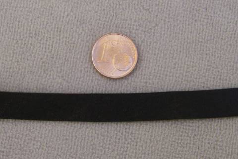 10 Meter Flechtriemen - Flachbänder - Känguruleder - Schwarz 10 mm - Picture: A2