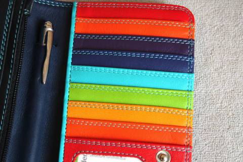 Mywalit Purse Black/Coloured 237-4 - Picture: A4