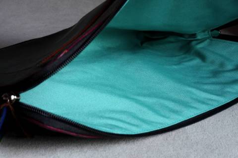 Leder Kollegemappen Mywalit Graphit 761-83 - Picture: A6