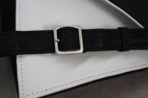 Olbrish-b Lederhandtaschen Generation X 12008 - Schwarz / Weiss - Bild: A2