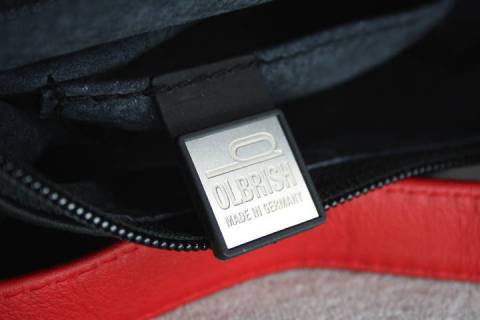 Handtasche Wandelbar - Schwarz/Rot - Picture: A3