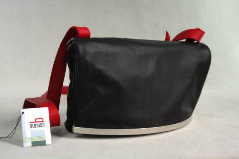 Handtasche Wandelbar - Schwarz/Rot - Bild: A4