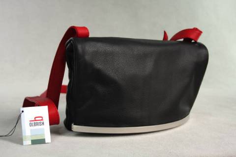 Handtasche Wandelbar - Schwarz/Rot - Picture: A4