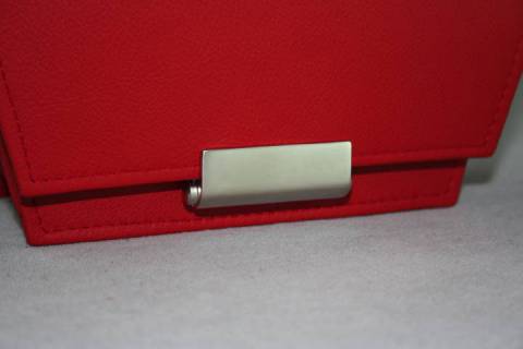 Lederhandtasche Torii in Rot - Picture: A3