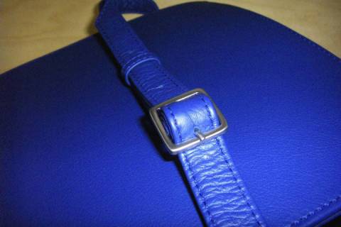 Olbrish b - Damenledertaschen - Vela - Kobaltblau - Bild: A4