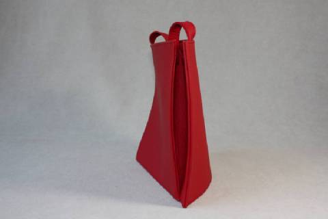 Olbrish b - Damenledertaschen - Vela - Rot - Bild: A5