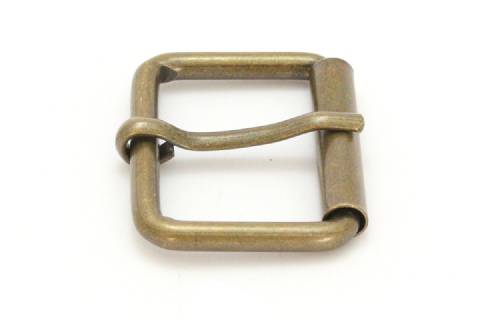 Rollschliessen - Taschenschnallen - 40 mm - Altmessing 080 - Picture: A3