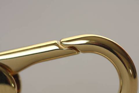 Karabinerhaken 20 mm Gold 175 - Picture: A1