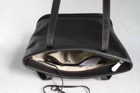 Sonnenleder Shopper - Ökoledertaschen - Picture: A5