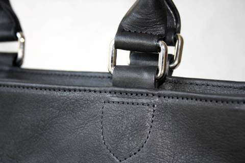Sonnenlederhandtaschen Denia Schwarz - Picture: A3