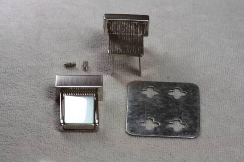 Steckschloss Nickel - Satiniert 47 - Picture: A4