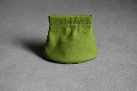 Tünkram - Damen - Leder -Etuis - Picture: Lederfarbe-Neongruen_6