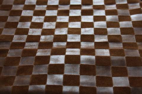 Velourleder - Quadrat Effekt - Picture: A3