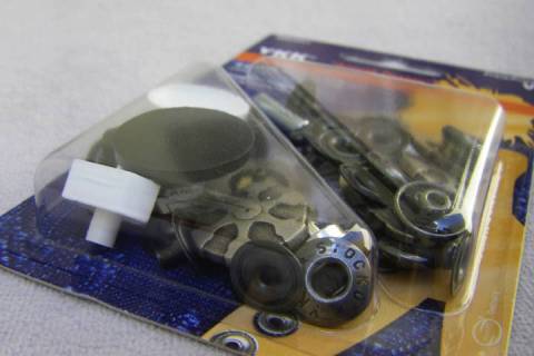 8 YKK Druckknöpfe 20 mm - Picture: A3