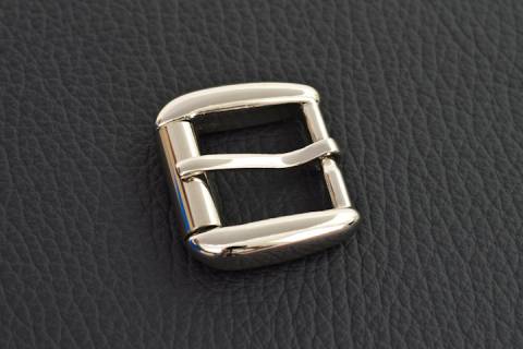Edelrollschnallen 068 - 20 mm Gold - Picture: silber