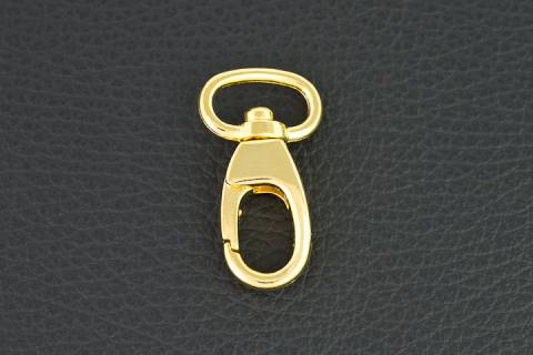 Karabinerhaken 16 mm Gold 267