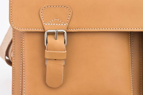 Leder - Aktentasche 40 cm - Natur - Picture: a4