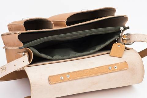 Naturledertasche 40 cm - Picture: a2