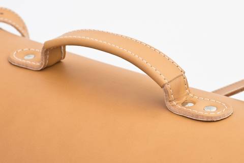 Naturledertasche 40 cm - Picture: a3