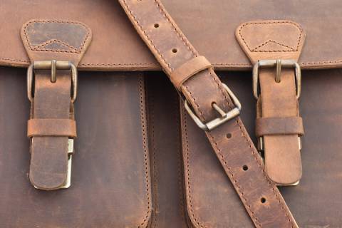 Schulranzen - Schultasche Naturleder - Kombi Ranger - Picture: a5