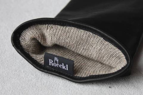 Roeckl - Damenlederhandschuhe - Klassiker in Schwarz - Picture: a2