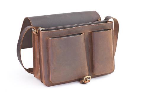 Ledertasche 29 cm 0627-T - Picture: 8-ranger
